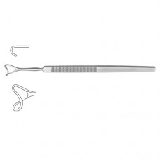 Lid Retractor Hollow Blade Stainless Steel, 16 cm - 6 1/4" Blade Width 16.0 mm